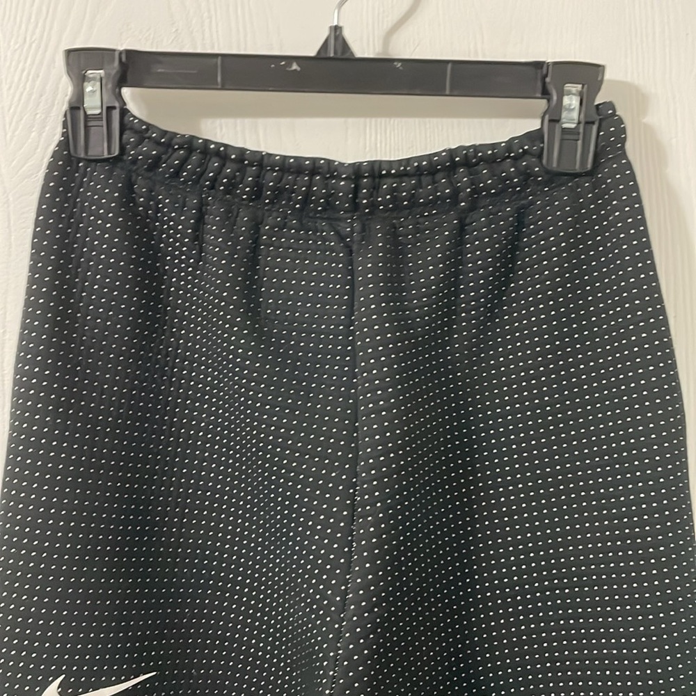 Nike Sportswear Essentials Womens Black With White Woven Flare High Rise Size XS - Picture 5 of 15